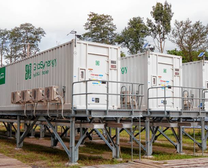 battery storage containers
