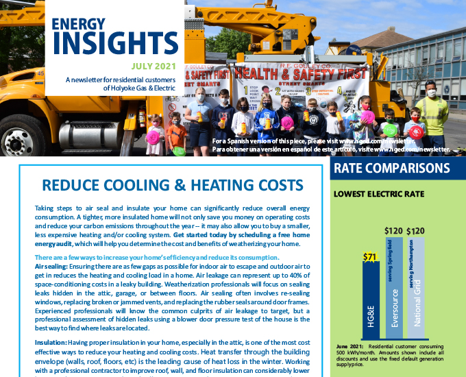 July newsletter cover