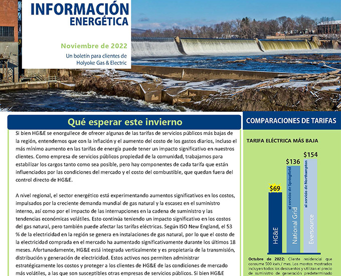November Energy Insights - Spanish