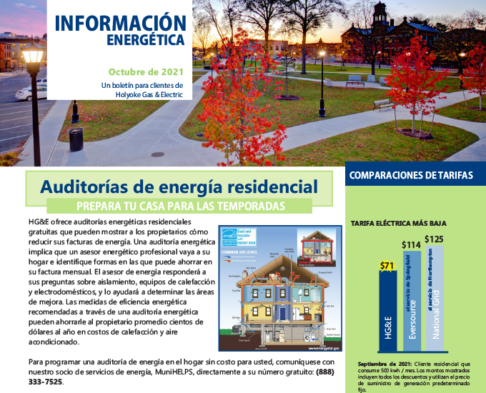 October newsletter cover