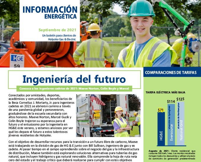 September newsletter in Spanish