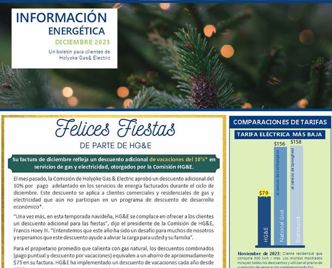 Spanish Version - December News