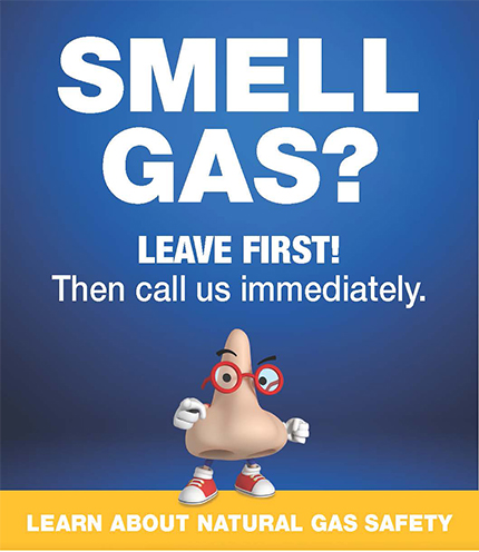 Smell Gas? Nosey Ad